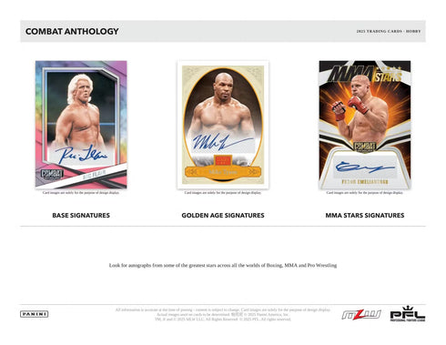 2025 PANINI PFL COMBAT ANTHOLOGY (PRESALE)